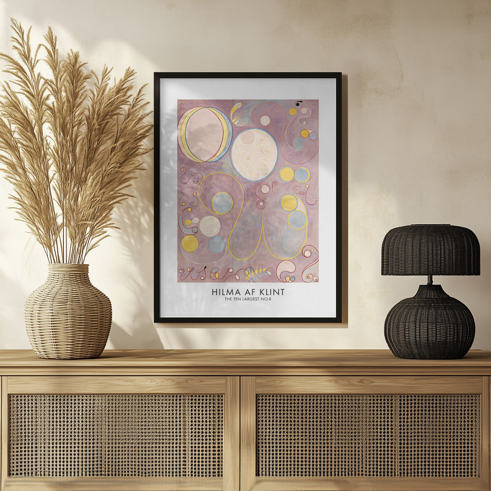 The Ten Largest No.8 Poster Poster och Canvastavla