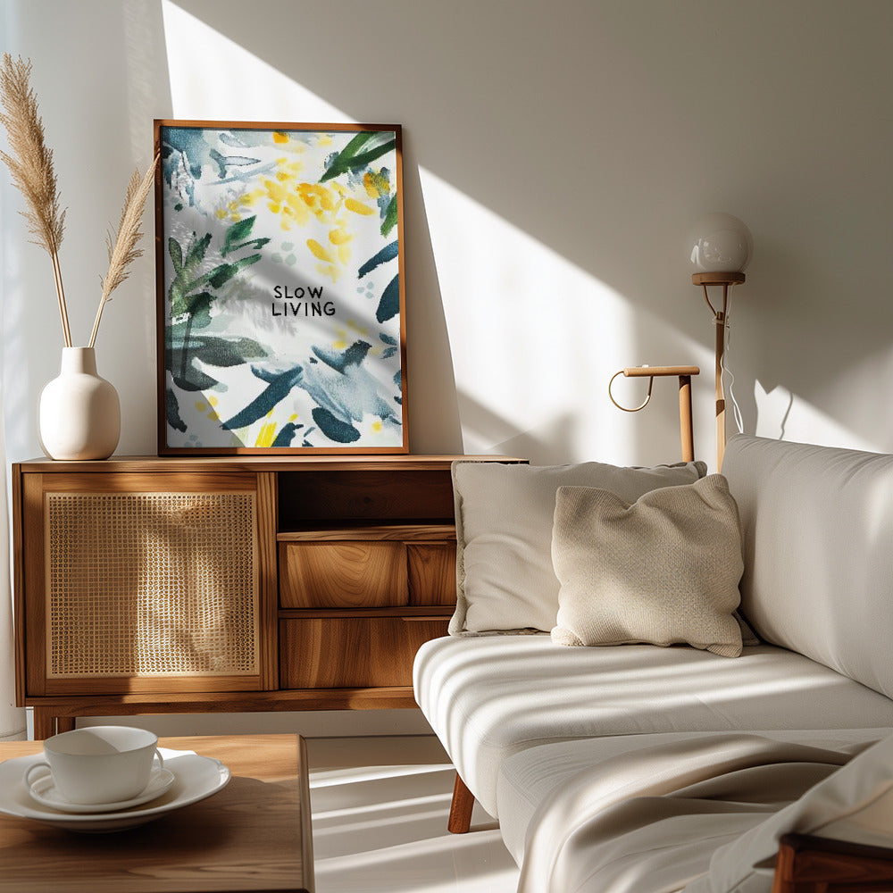 Slowlivingno2 Poster och Canvastavla