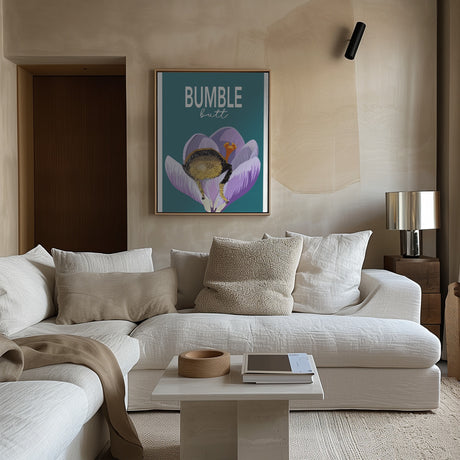 Bumble Butt Poster och Canvastavla