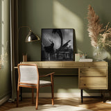 Dancer in black Poster och Canvastavla