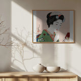 Woman Applying Rouge (1920) Poster och Canvastavla