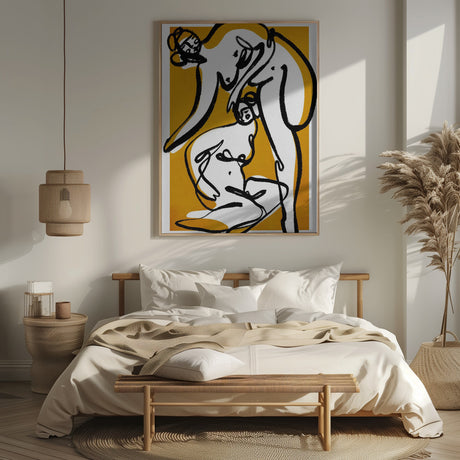 The Female Dancers Poster och Canvastavla