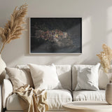 Spotlighted Manarola Poster och Canvastavla