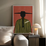 Southwester Woman No.2 Poster och Canvastavla