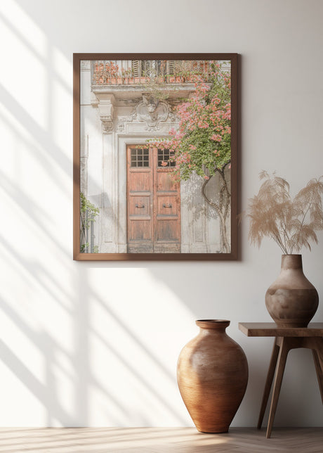 Floral Entry Poster och Canvastavla