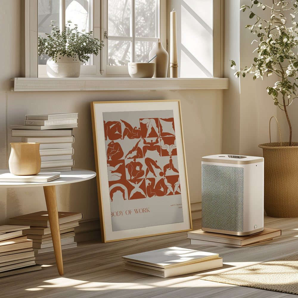 Body of Work (terracotta) Poster och Canvastavla