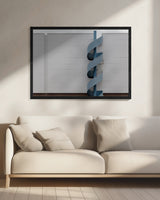 The blue stair Poster och Canvastavla