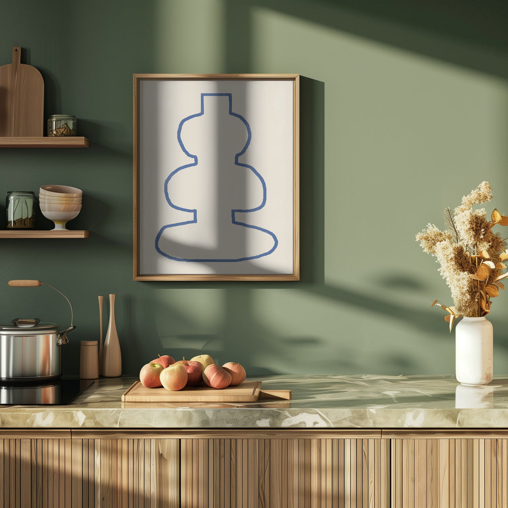 Vase No13. Poster och Canvastavla