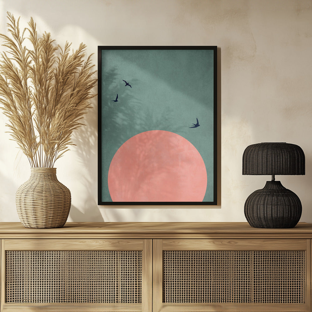A Beautiful Day Poster och Canvastavla