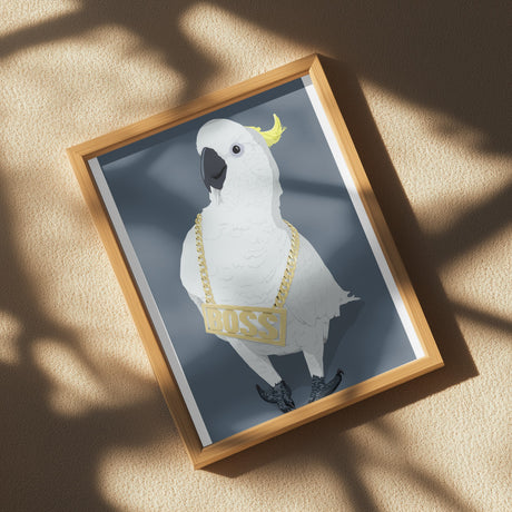Swag Parrot Poster och Canvastavla