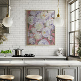 Kinsly painterly bouquet Poster och Canvastavla