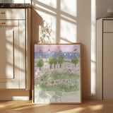 Parisian Garden 70x100 Poster och Canvastavla