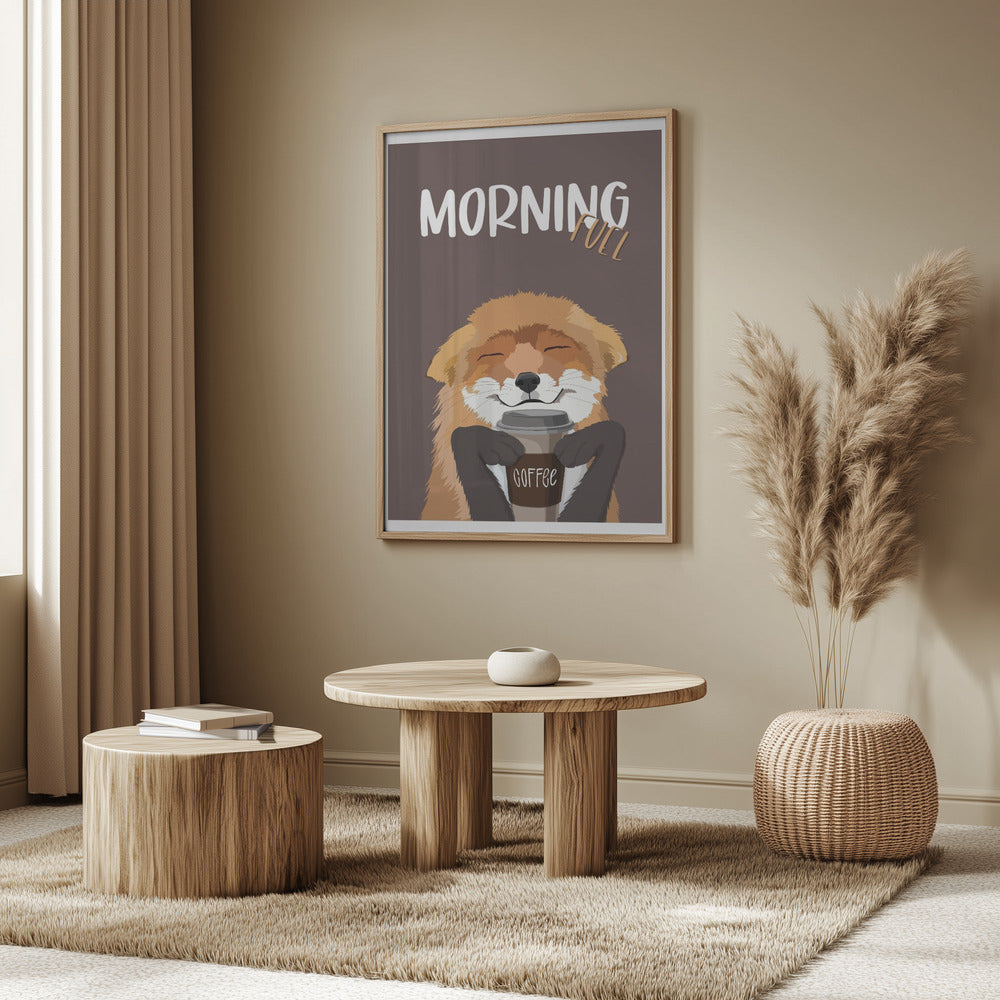 Morning Fuel Poster och Canvastavla