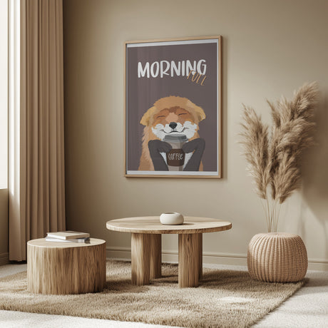 Morning Fuel Poster och Canvastavla