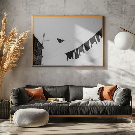 Fly People Fly Poster och Canvastavla