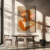 Fish And Oranges Poster och Canvastavla