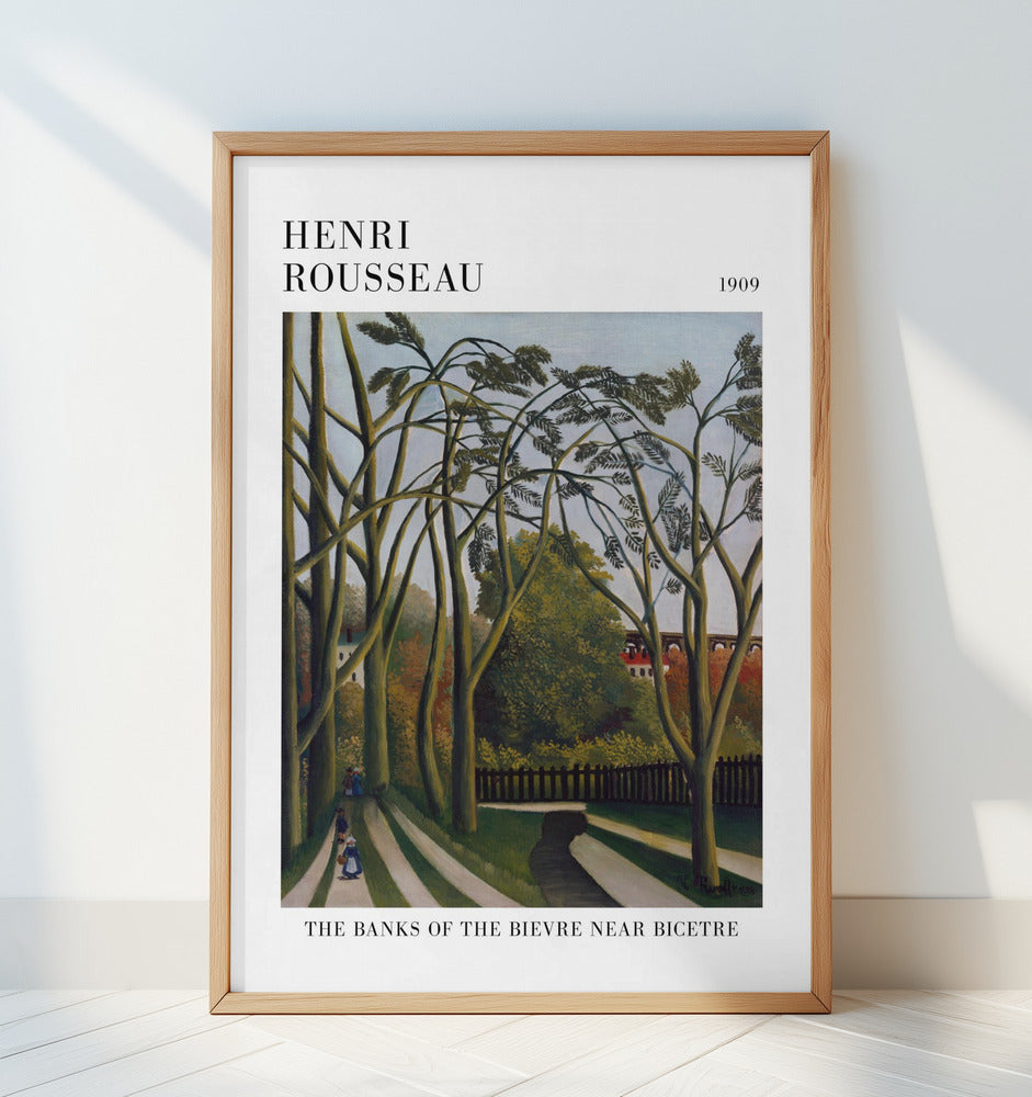 The Banks Of The Bier Near Bicetre Poster och Canvastavla