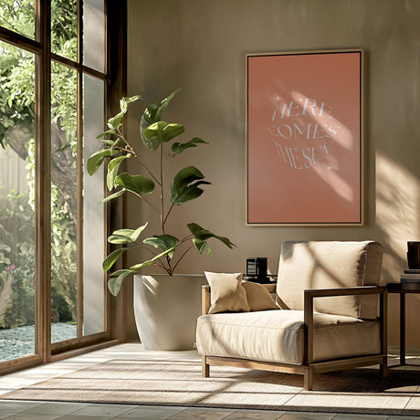 Here Comes The Suny Poster och Canvastavla