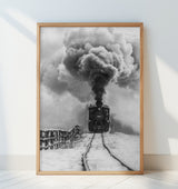 Old train Poster och Canvastavla