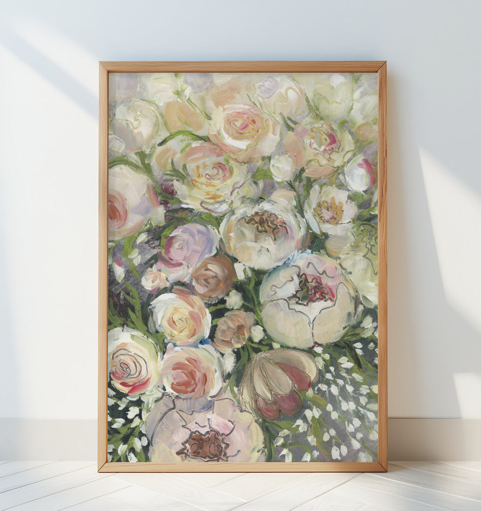 Maeve painterly florals Poster och Canvastavla