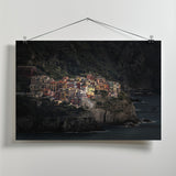 Spotlighted Manarola Poster och Canvastavla