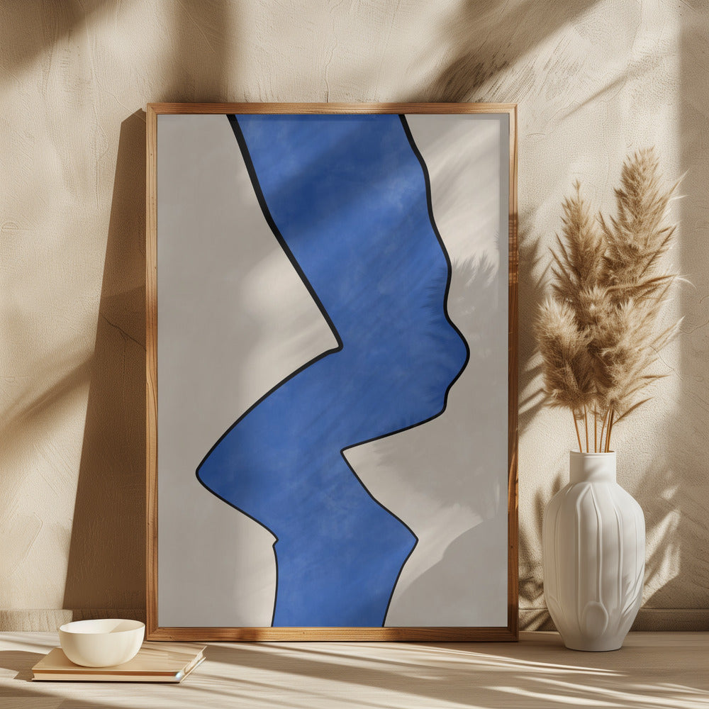 3x4 Aspectratio  Indigo8 Poster och Canvastavla