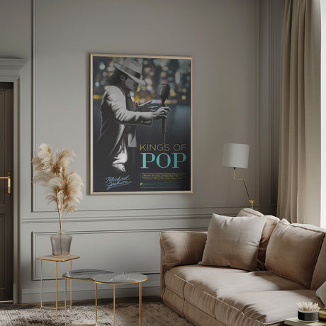 Pop Legend- Michael Jackson Poster och Canvastavla