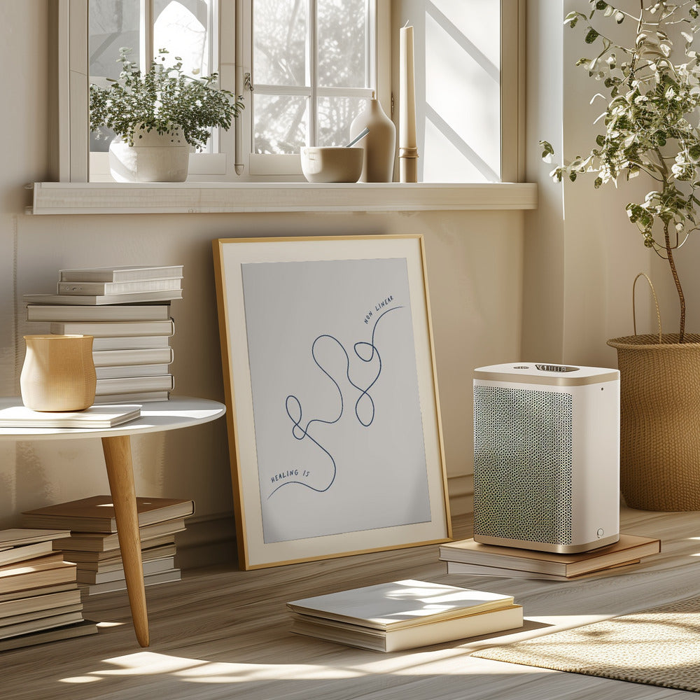 Healing Nonlinear Poster och Canvastavla