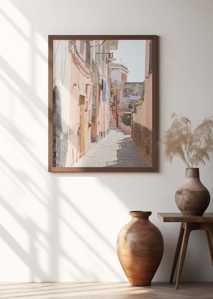 Procida Alleys Poster och Canvastavla