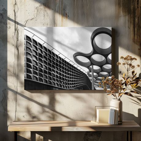 Wall station square Poster och Canvastavla