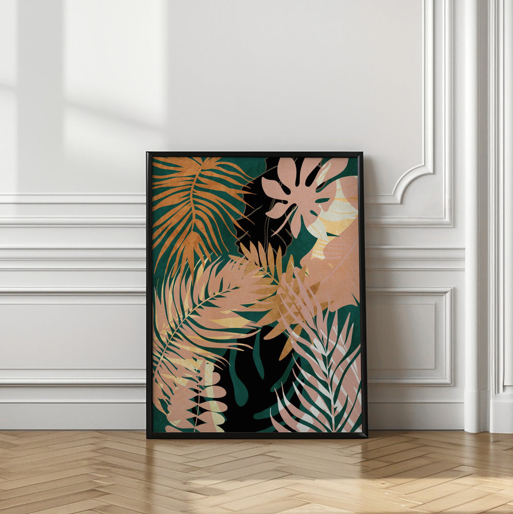 Leaves Summerly Poster och Canvastavla