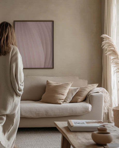 Light Pink Poster och Canvastavla