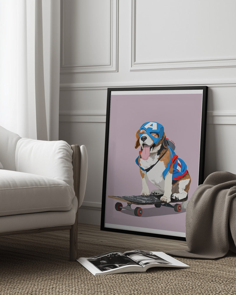My Kind Of Hero Poster och Canvastavla