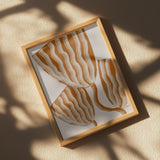 Modern Flowers Poster och Canvastavla