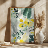 Slowliving Poster och Canvastavla