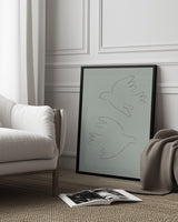 DOVES Green Poster och Canvastavla
