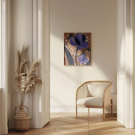 Purple Beauty Poster och Canvastavla