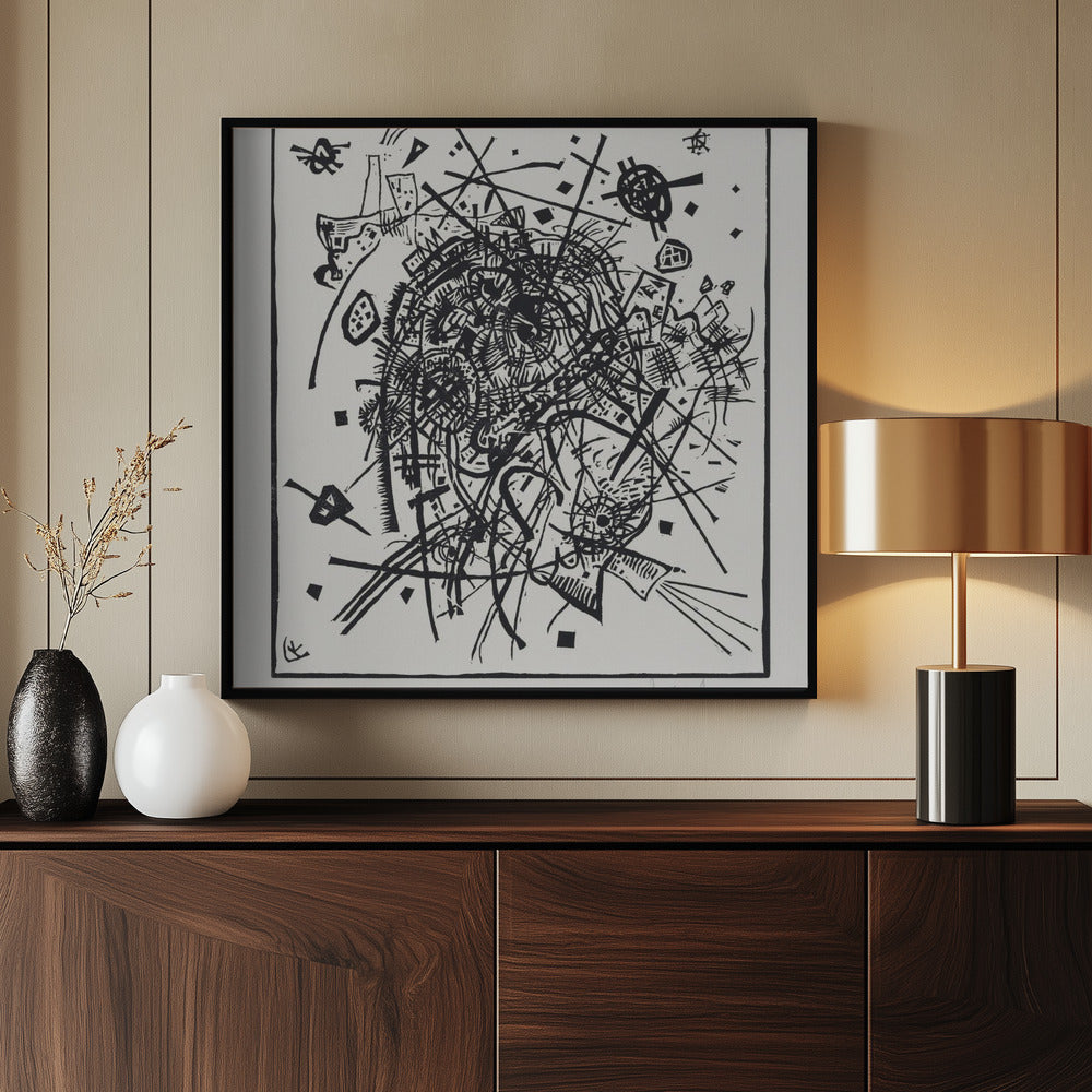 Kleine Welten Viii (small Worlds Viii) (1922) Poster och Canvastavla