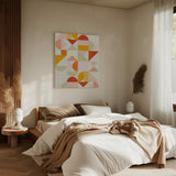 Bauhaus Fun Pastel Poster och Canvastavla