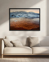 Badab-e Surt Texture Poster och Canvastavla