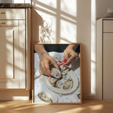 Oyster & Pearls No 01 Poster och Canvastavla