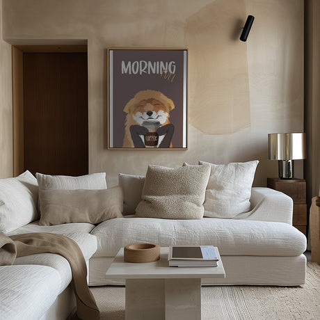 Morning Fuel Poster och Canvastavla