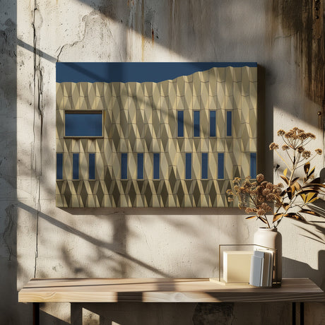 The yellow wall Poster och Canvastavla