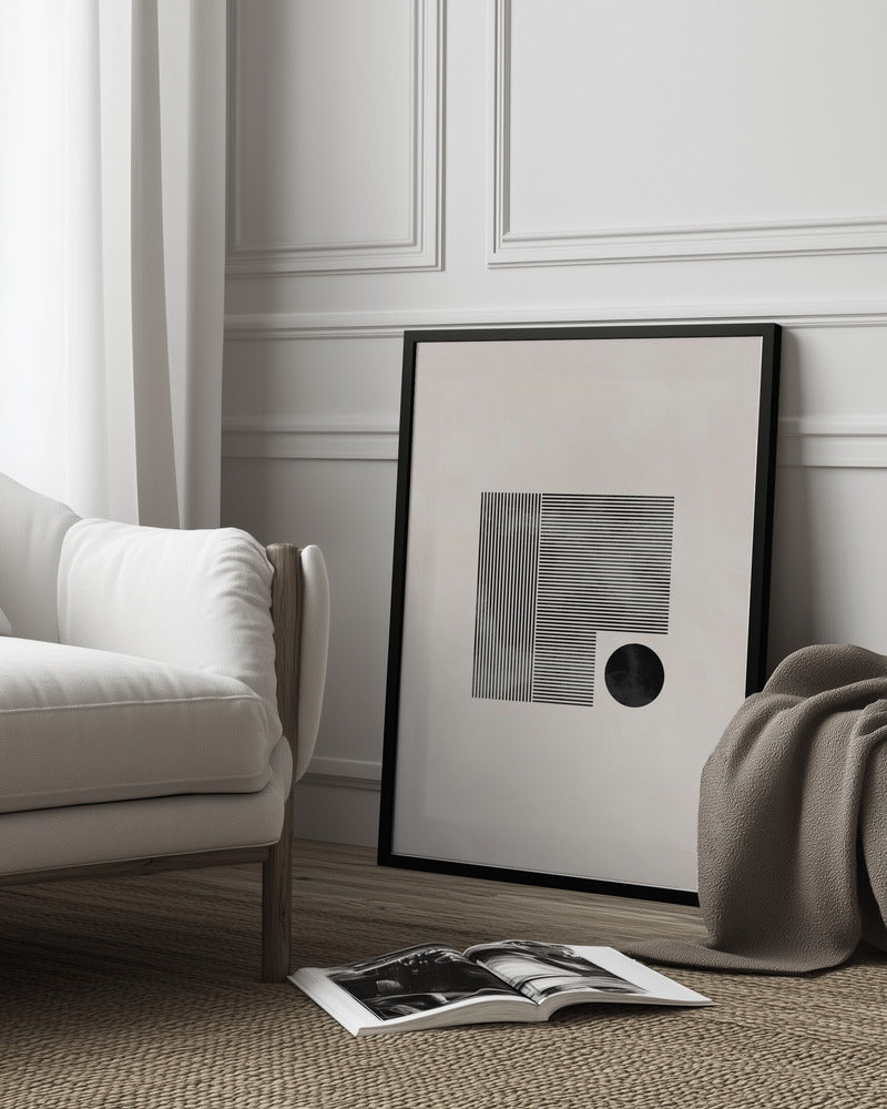 Minimalist square Poster och Canvastavla