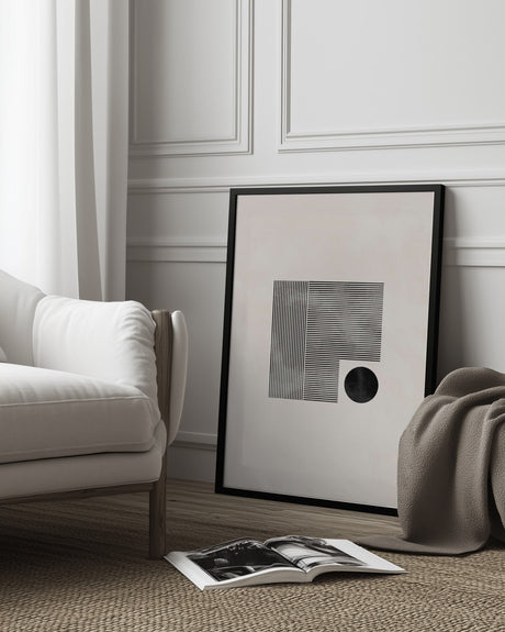 Minimalist square Poster och Canvastavla