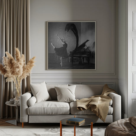 Dancer in black Poster och Canvastavla