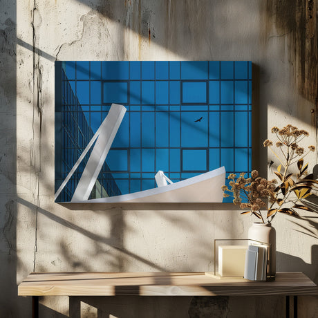 The white entry Poster och Canvastavla