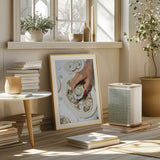 Oysters & Pearls No 02 Poster och Canvastavla