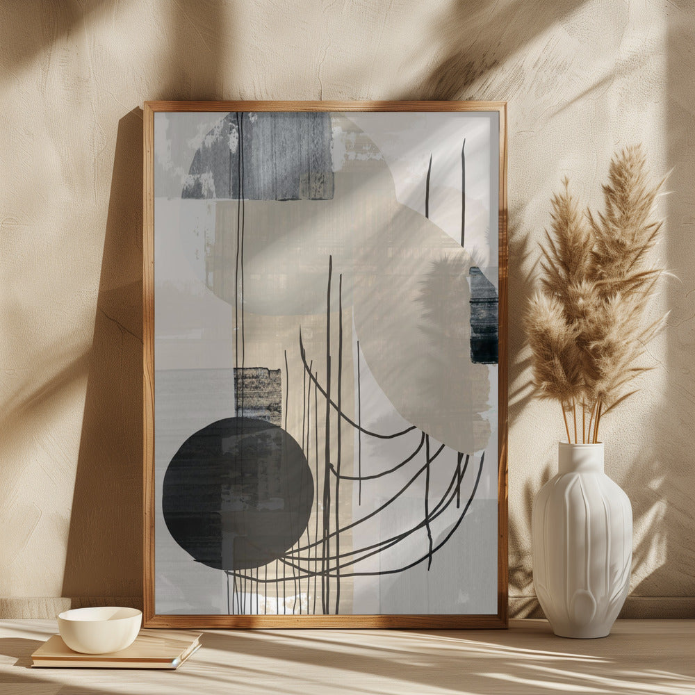 Traces of Thought Poster och Canvastavla