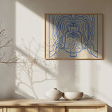 Vessel Collection : We Meet Again (LineArt) Poster och Canvastavla